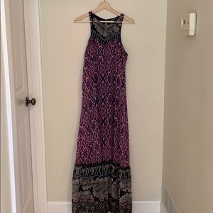 Express Ikat Printed Festival Dress